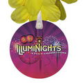Silk Flower Lei with UV Digital Imprint on Disk